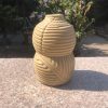 yellow bud vase