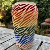 rainbow vase