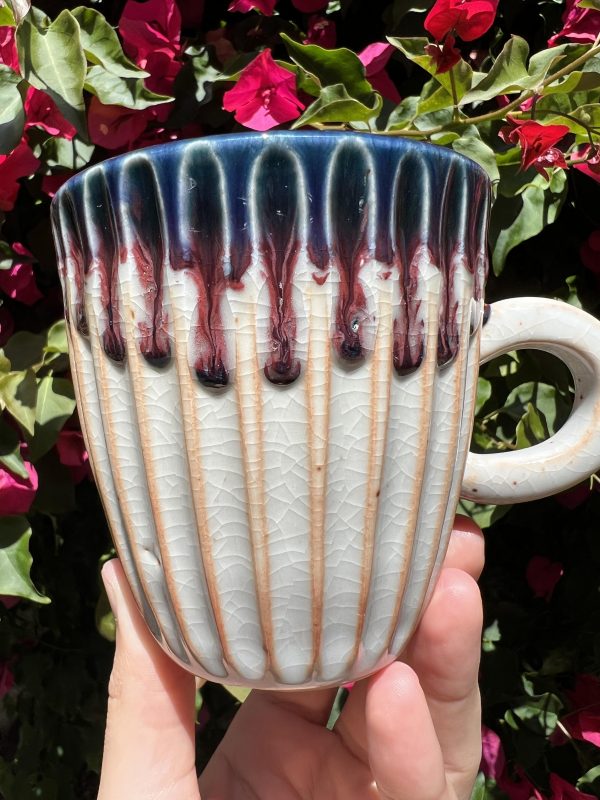 purple mug