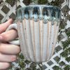 white shino mug