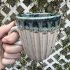 white shino mug