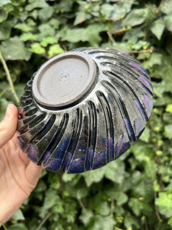 purple bowl