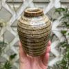 green bud vase