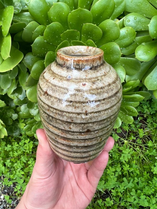 green bud vase