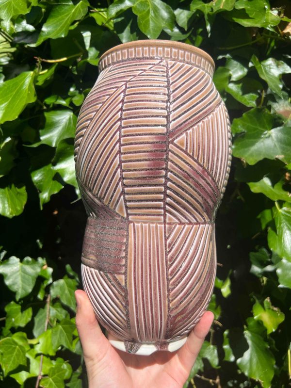 matte celadon vase