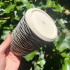 zebra pedestal bowl
