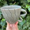 celadon wiggle mug