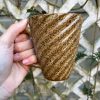 oatmeal speckle mug