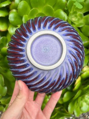 purple key bowl