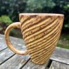 yellow speckle mug