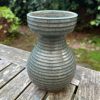 celadon stripe vase