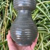 celadon blue stripe vase