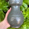 celadon blue stripe vase