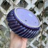 purple ashtray