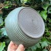 celadon blue stripe bowl