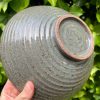 tall celadon serving bowl