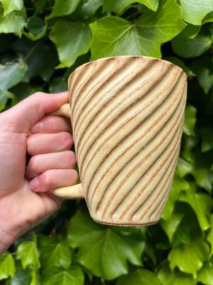 yellow mug