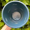 turquoise orchid pot