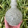 celadon carved bud vase