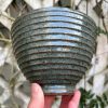 celadon speckle side bowl