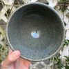 celadon speckle side bowl