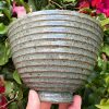 celadon speckle side bowl