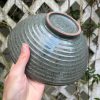tall celadon serving bowl