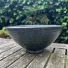 turquoise speckle big bowl