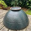 turquoise speckle big bowl