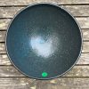 turquoise speckle big bowl