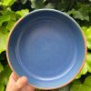 brown blue bowl set