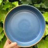 brown blue bowl set