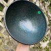 turquoise speckle big bowl