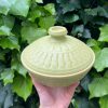 green square jar