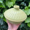 green square jar