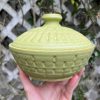 green square jar