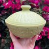 green square jar